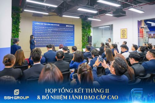 SSM Group tổng kết tháng 11/2025 & bổ nhiệm lãnh đạo, quản lý cấp cao