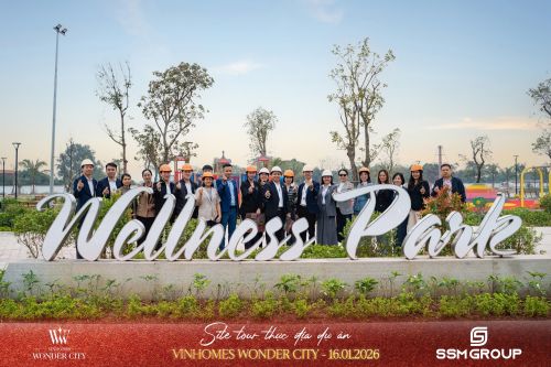 SSM-ERS bứt phá cùng chương trình Đào tạo chuyên sâu & Site tour thực tế Vinhomes Wonder City