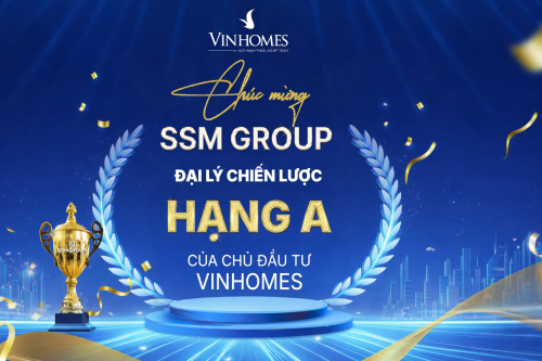 SSM Group khẳng định vị thế dẫn đầu: Chính thức trở thành Đại lý hạng A của Vinhomes