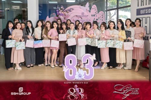 SSM Group chào mừng 8/3: Bloom With Grace - Tỏa sáng bằng nội tâm, vươn xa bằng nội lực
