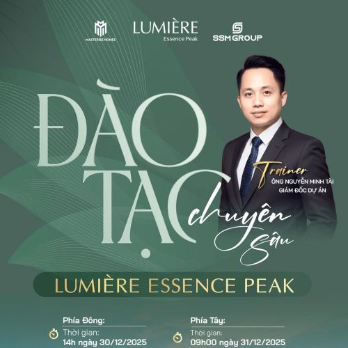 SSM Group đào tạo chuyên sâu dự án Lumière Essence Peak - Thấu hiểu để chinh phục