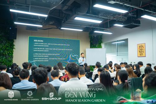 SSM Group đào tạo chuyên sâu: Kiến tạo thịnh vượng bền vững cùng Hanoi Seasons Garden