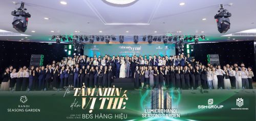 SSM Group sẵn sàng làm chủ cuộc chơi BĐS hàng hiệu Lumière Hanoi Seasons Garden