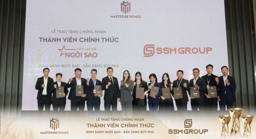 SSM Group chính thức trở thành thành viên Câu Lạc Bộ Ngôi Sao của Masterise Homes