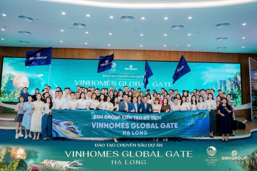 SSM Group tổ chức đào tạo chuyên sâu, tăng tốc chiếm lĩnh thị trường Vinhomes Global Gate Hạ Long