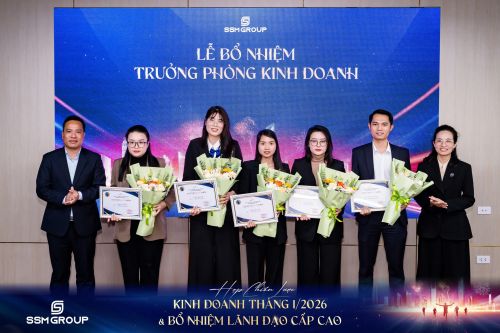 SSM Group: Tổng kết chiến lược kinh doanh tháng 01/2026 và bổ nhiệm nhân sự cấp cao