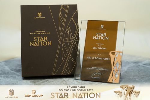 SSM Group ghi dấu ấn nổi bật tại lễ vinh danh Star Nation 2025: Khẳng định vị thế trên bản đồ bất động sản cao cấp