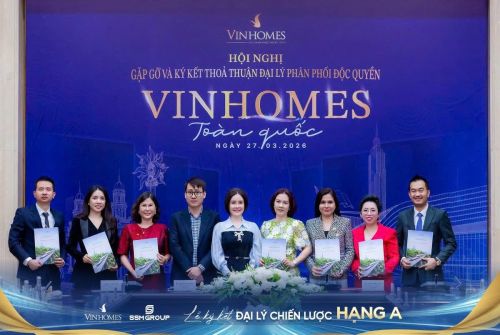 SSM Group trở thành Đại Lý Phân Phối Độc Quyền Hạng A Toàn Quốc Của Vinhomes
