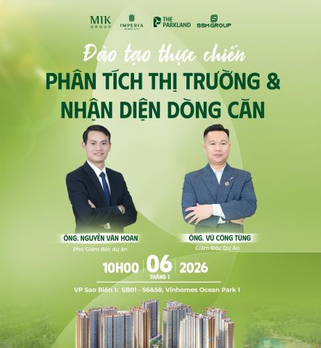 SSM Group đào tạo thực chiến dự án The Parkland: Phân tích thị trường - Nhận diện dòng căn