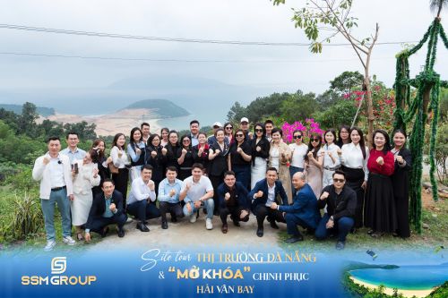 Site Tour Hải Vân Bay: SSM Group khởi động khí thế, sẵn sàng chinh phục