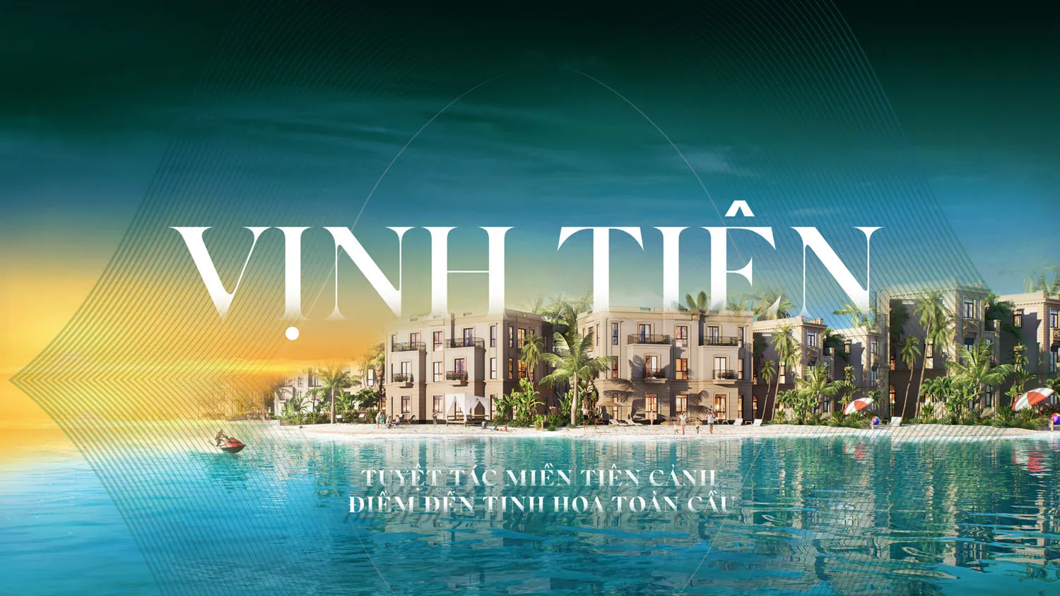 Vịnh Tiên – Trái tim của đô thị biển Vinhomes Green Paradise Cần Giờ