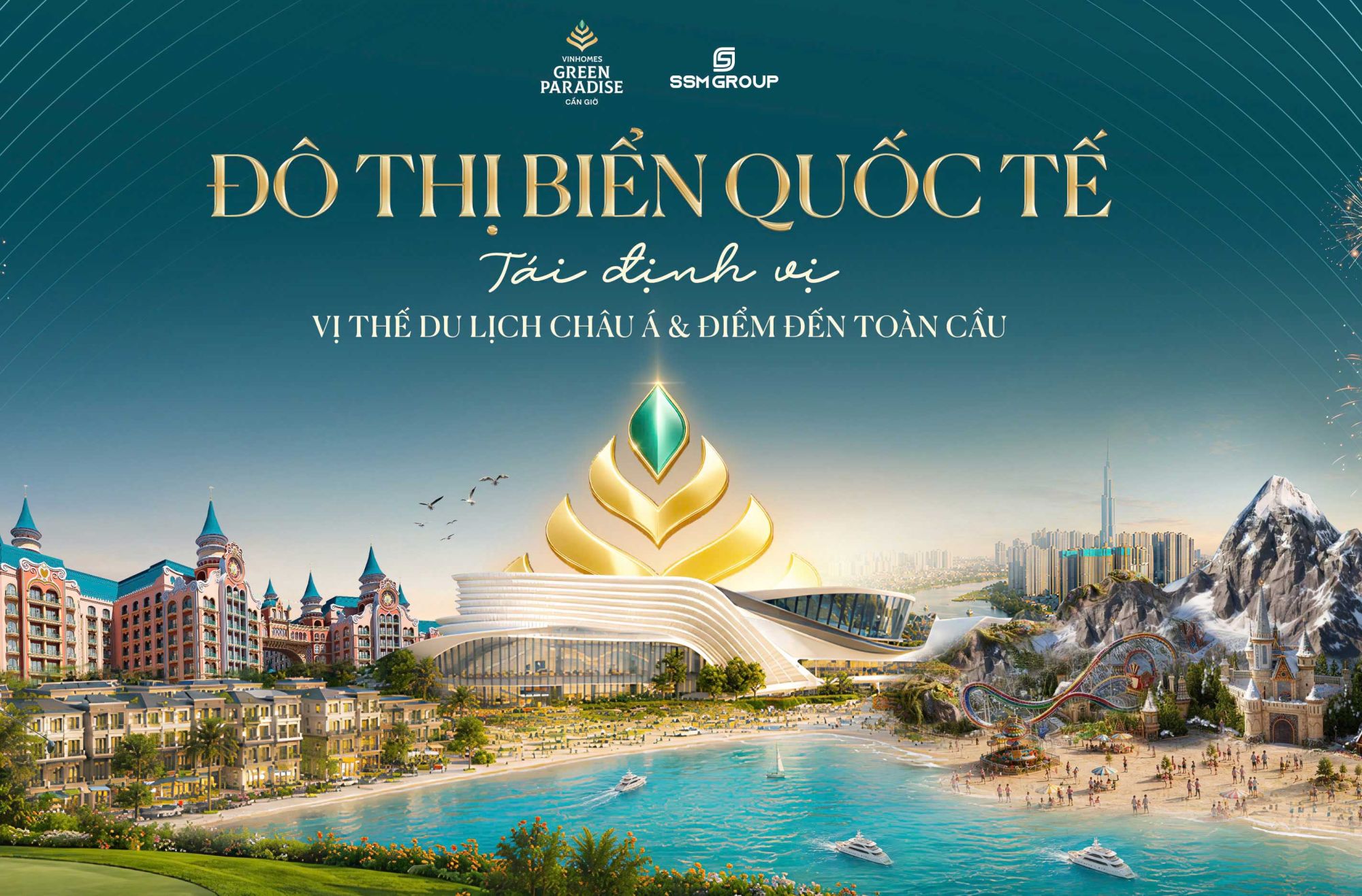 Sống trong hệ sinh thái Vinhomes Green Paradise