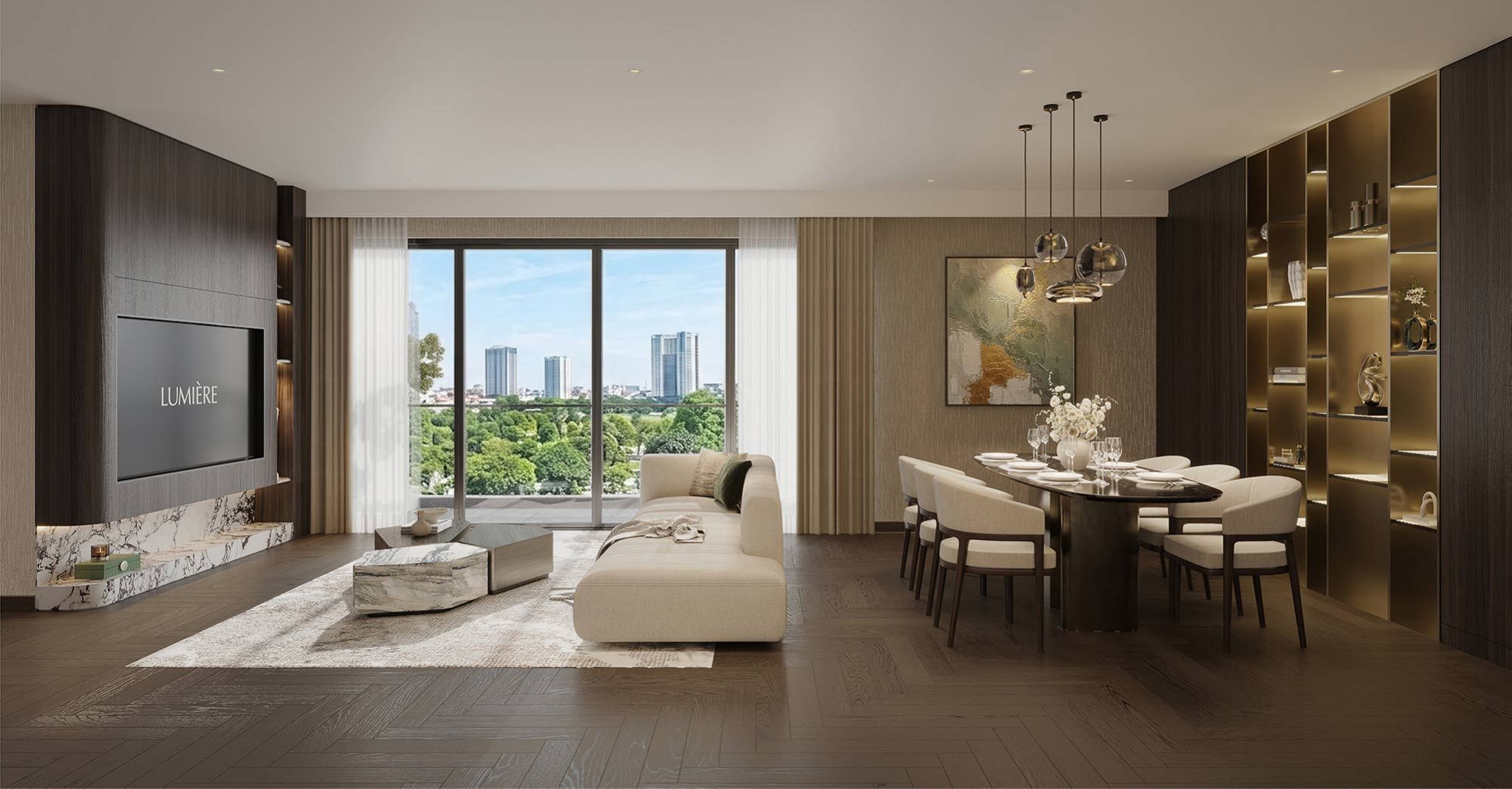 HANOI SEASONS GARDEN - 1BR+1RM