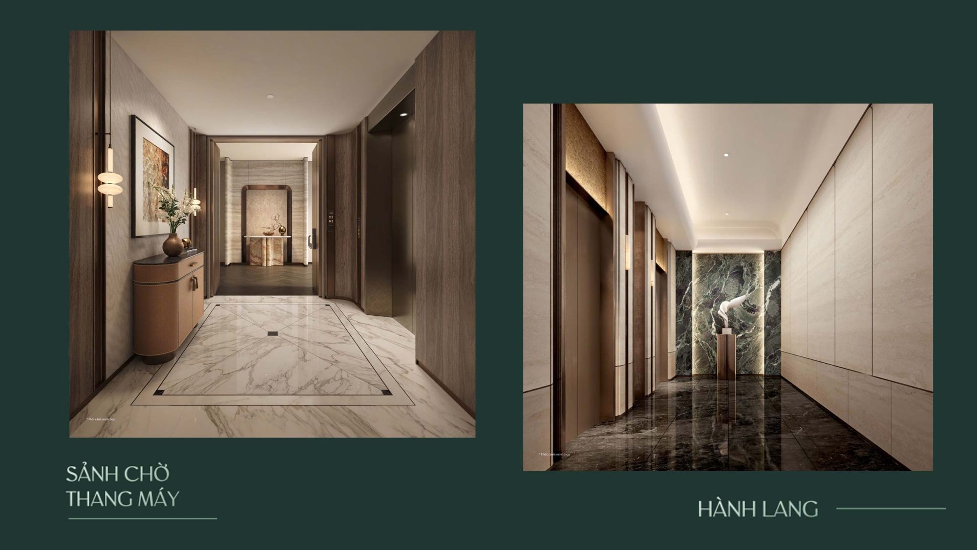 SẢNH CHỜ THANG M&Aacute;Y - H&Agrave;NH LANG