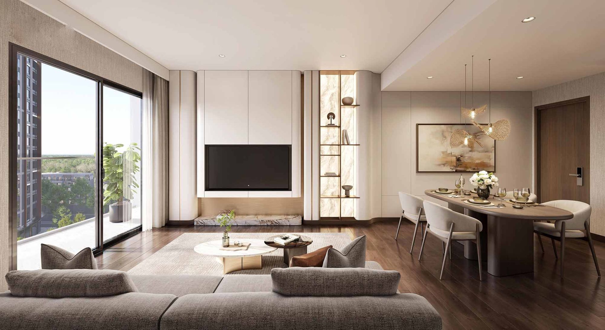 BẢNG GI&Aacute; MASTERI GRAND COAST - Căn 2 Ph&ograve;ng ngủ +