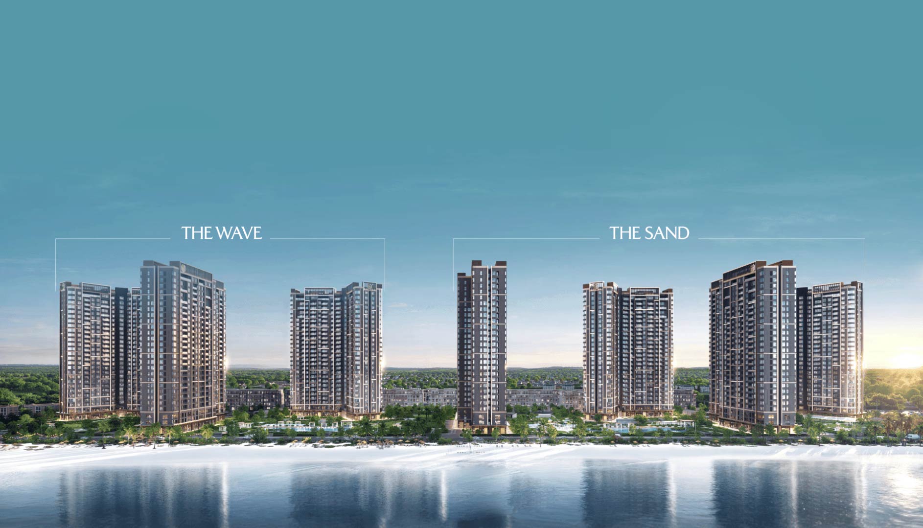 Hai phân khu – Một chuẩn sống tinh hoa