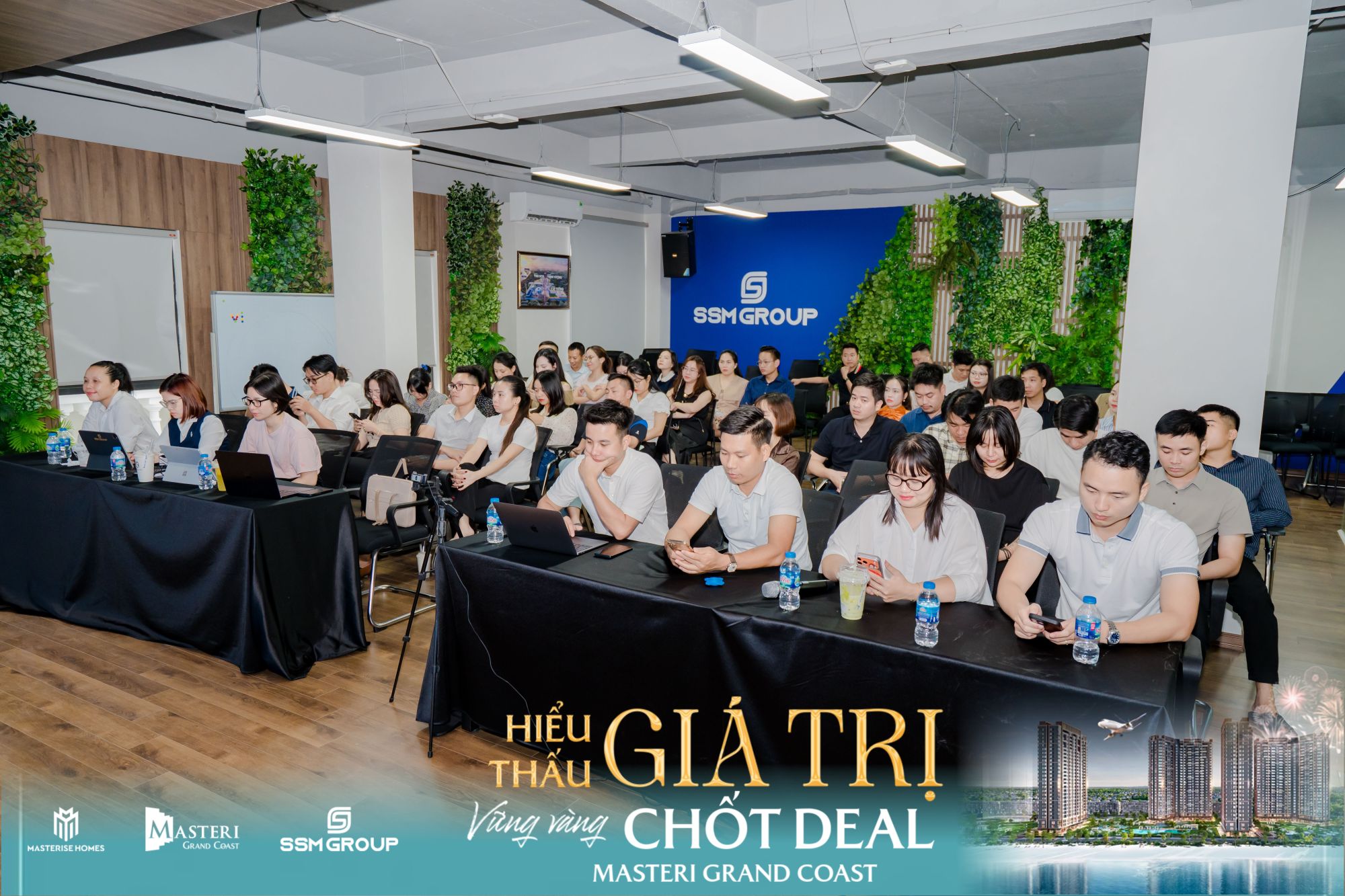 SSM Group đã tổ chức thành công buổi chia sẻ chiến lược cho dự án Masteri Grand Coast