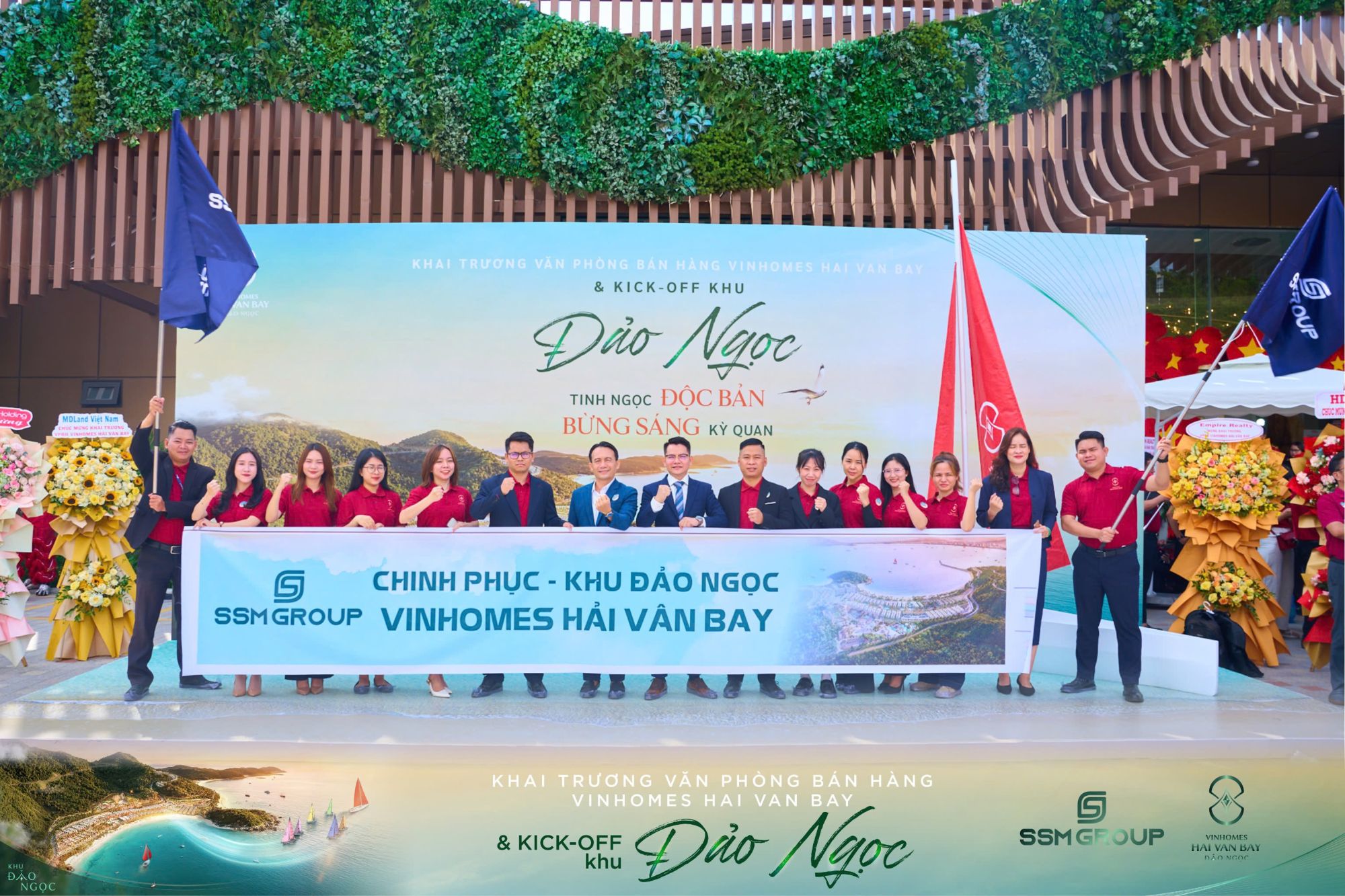 SSM Group tự tin dẫn dắt thị trường, Đại lý chiến lược hạng A phân phối dự án Vinhomes Hải Vân Bay