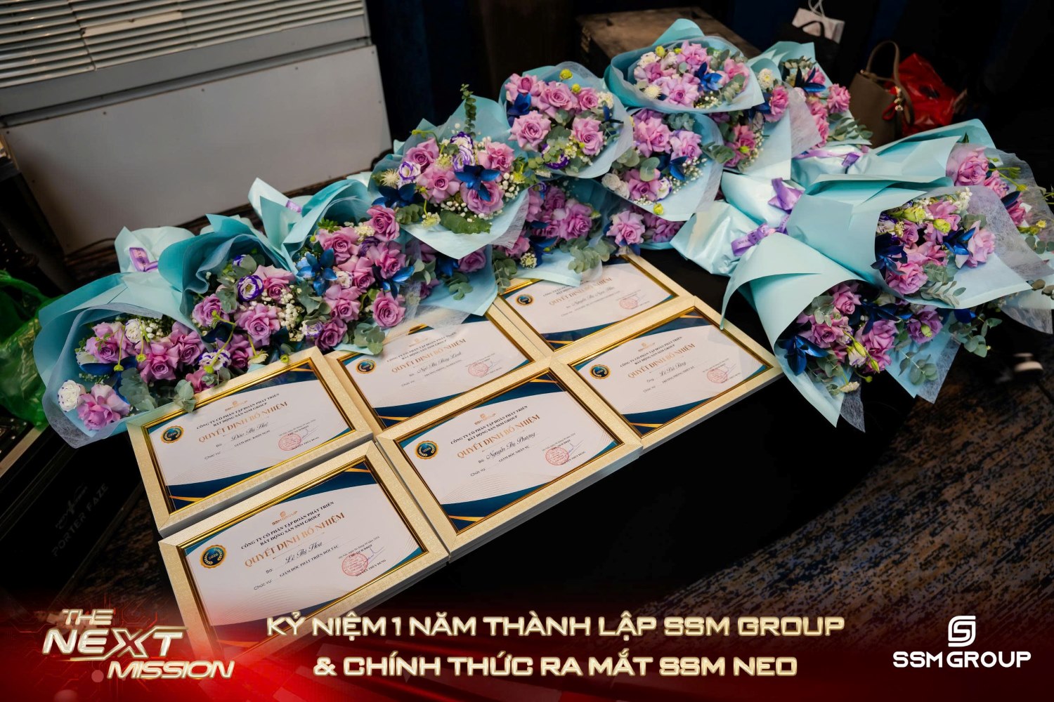 Bổ nhiệm ban lãnh đạo và quản lý cấp cao tại sự kiện 