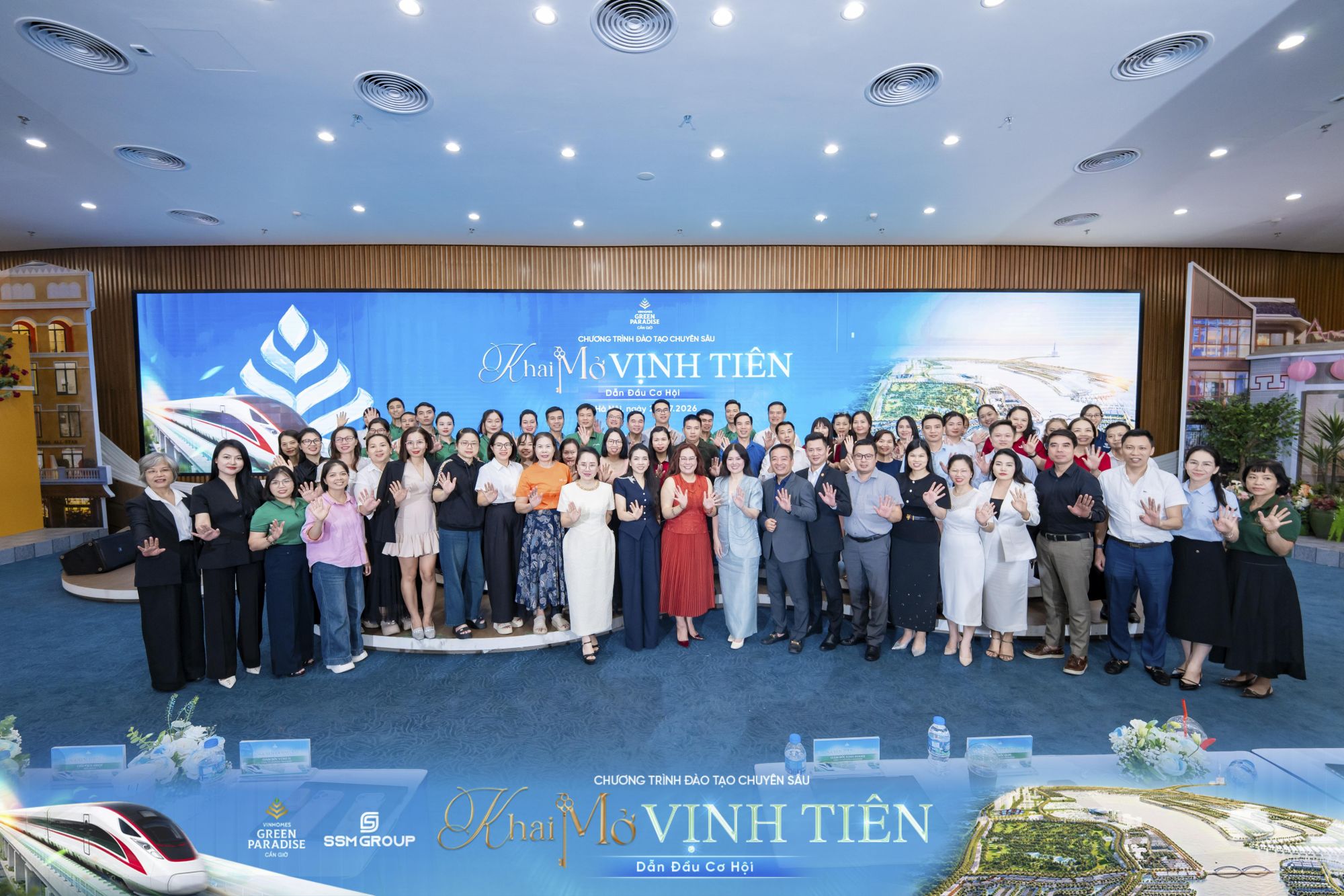 Tổng kết sự kiện đào tạo Vịnh Tiên của SSM Group