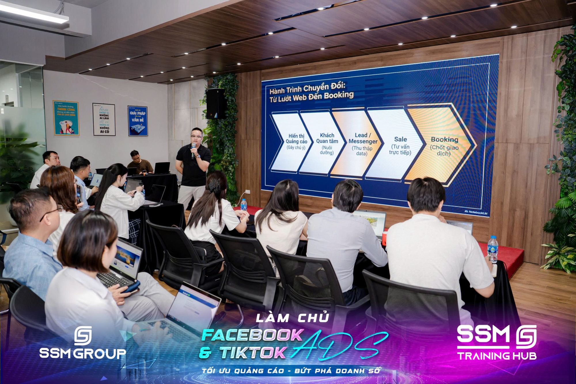Đào tạo nội bộ Facebook Ads và TikTok Ads tại SSM Group
