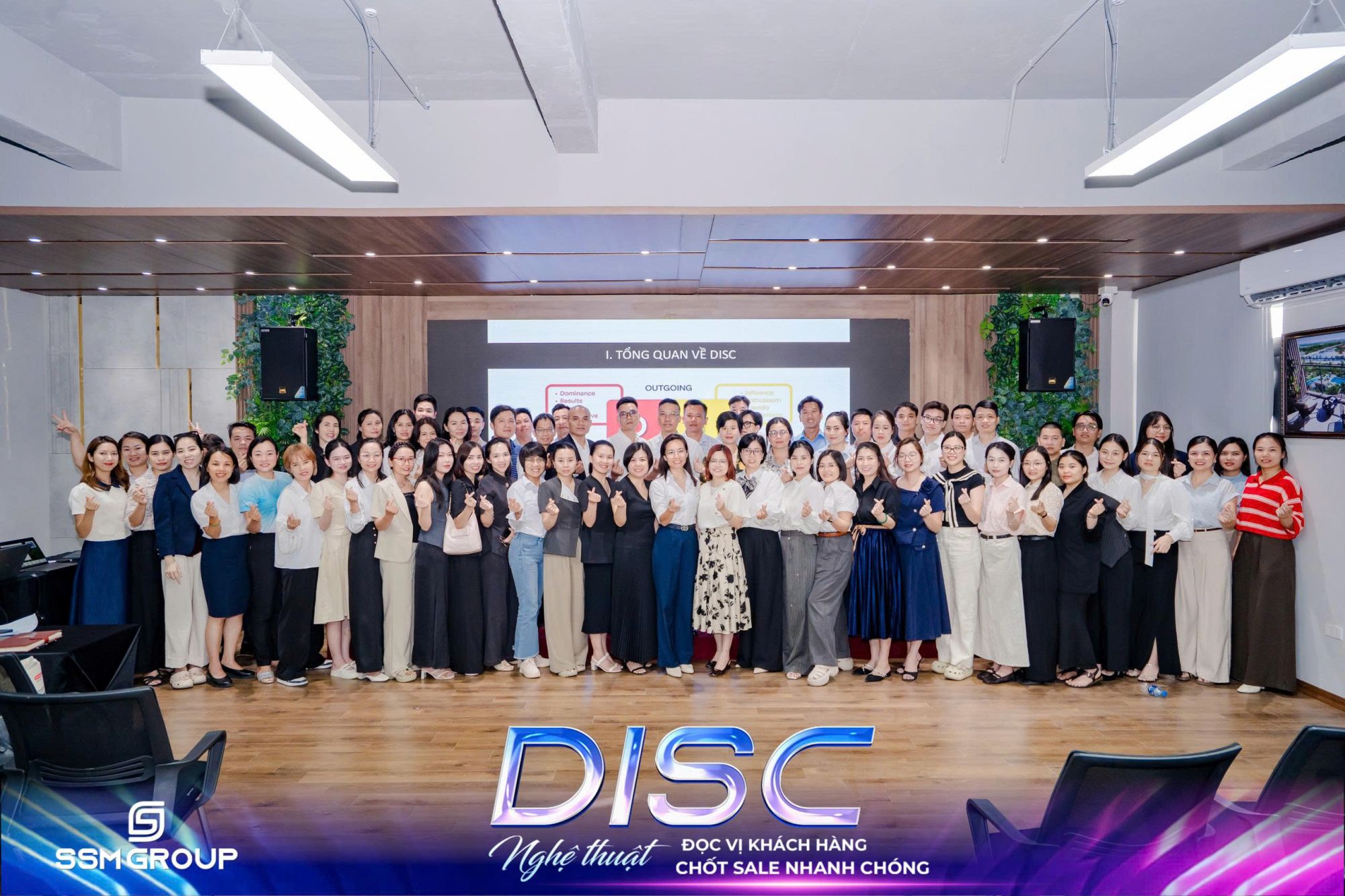 SSM Group tổ chức khóa đào tạo DISC – Nghệ thuật đọc vị khách hàng và chốt Sale nhanh chóng