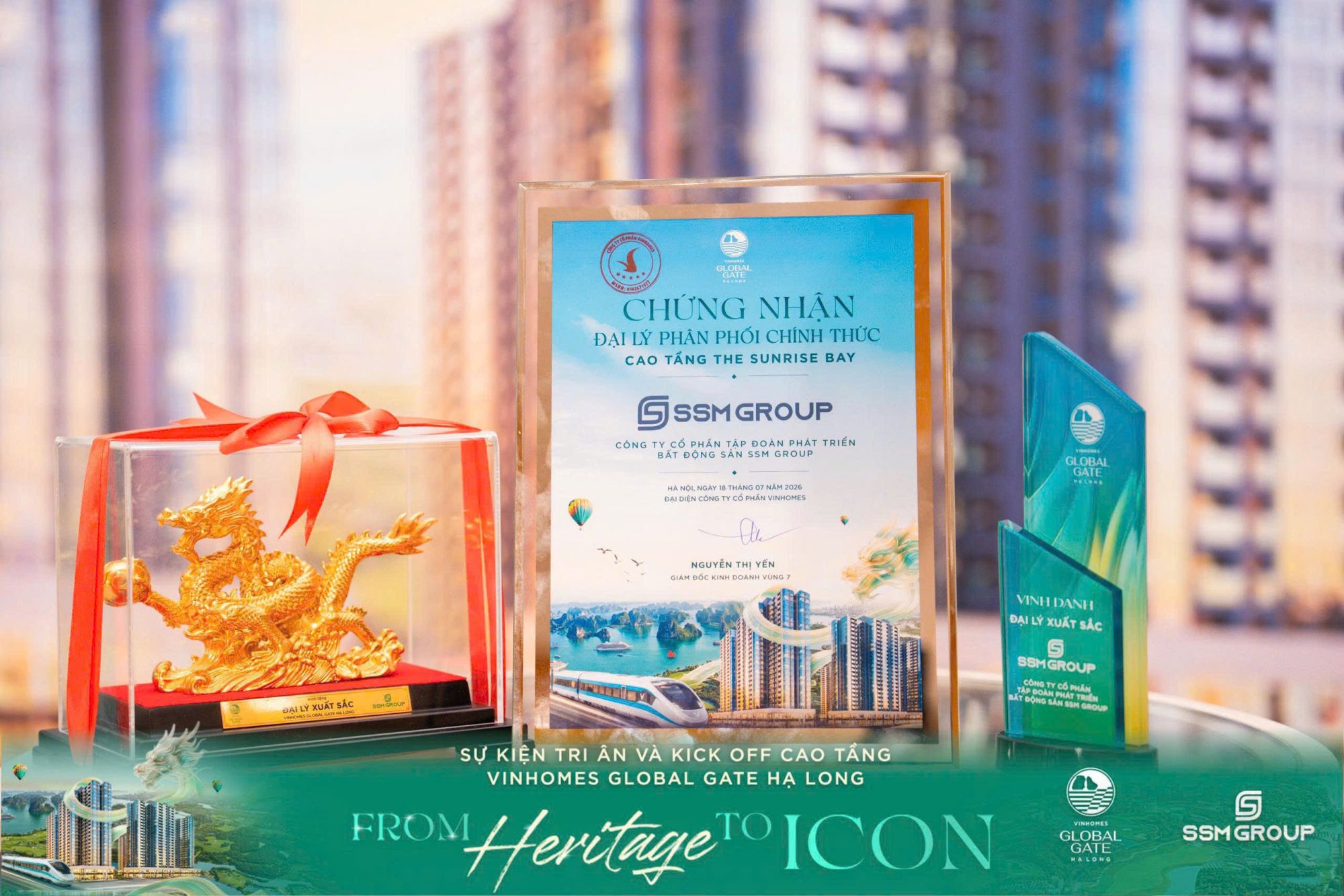 SSM Group trở thành Đại lý F1 phân phối The Sunrise Bay