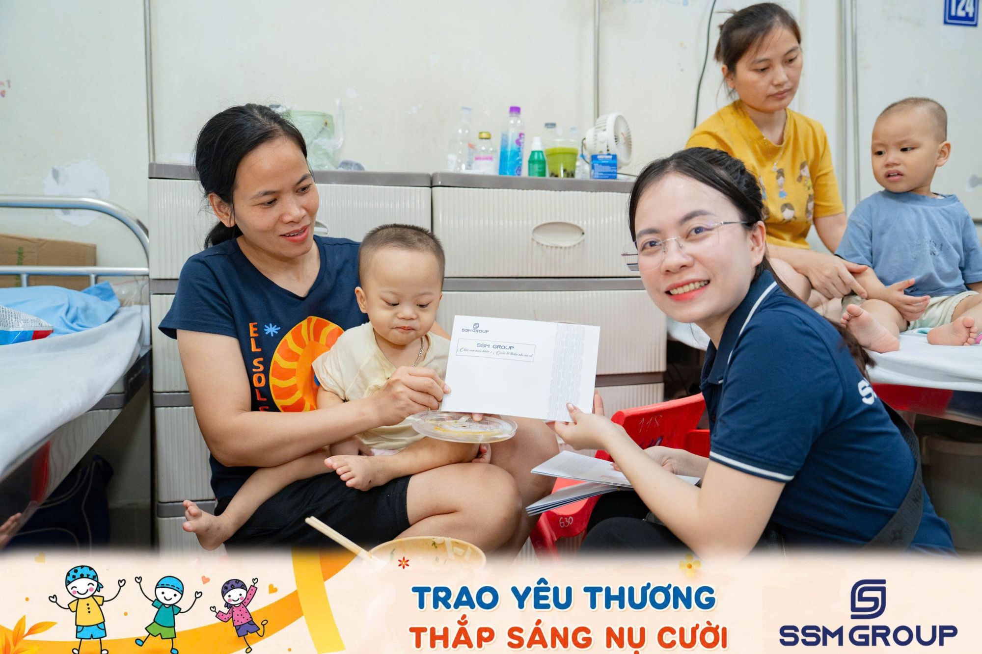 Lan tỏa yêu thương đến các em nhỏ đang điều trị bệnh