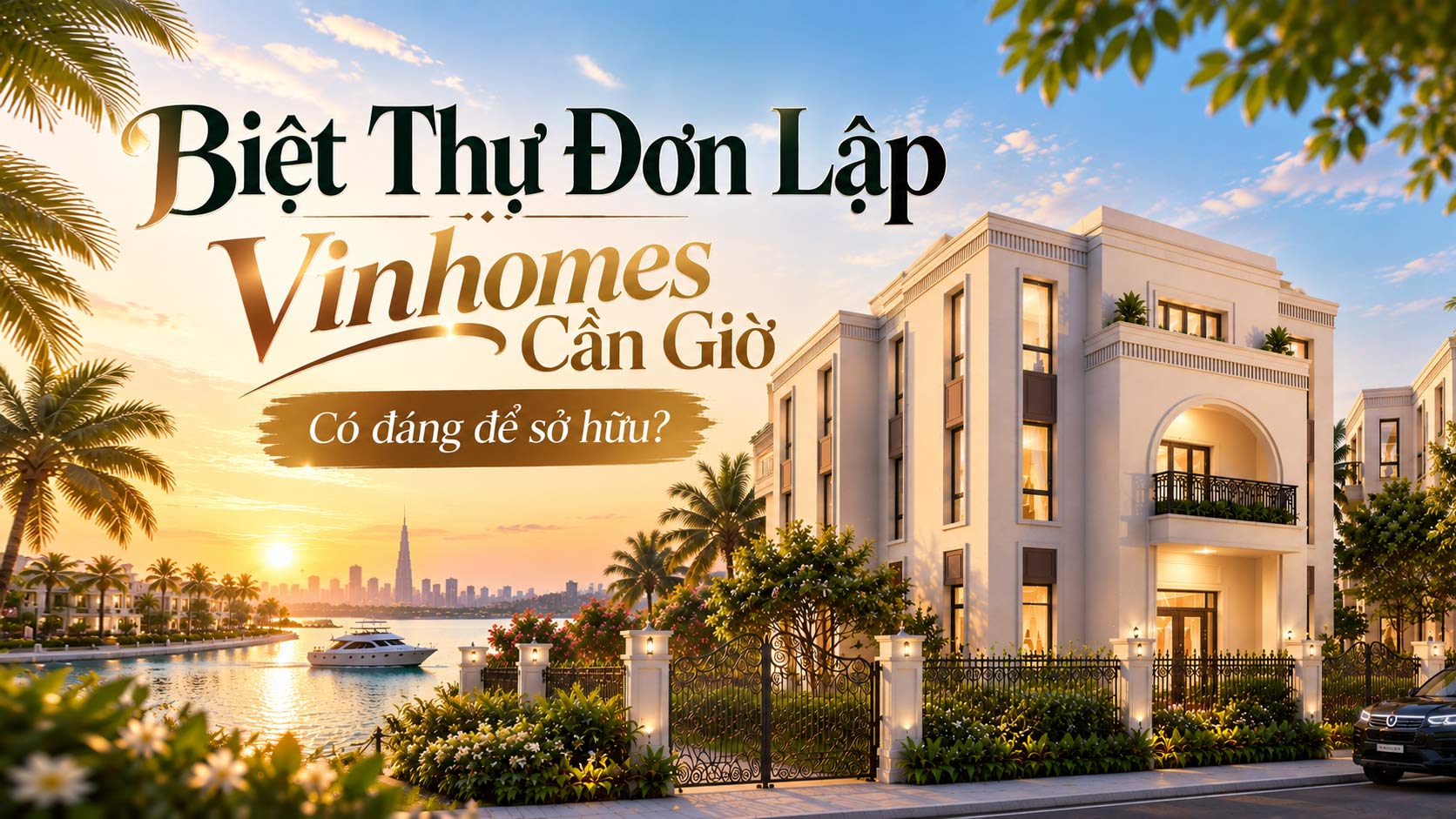 Biệt thự đơn lập Vinhomes Cần Giờ – Có đáng để sở hữu?