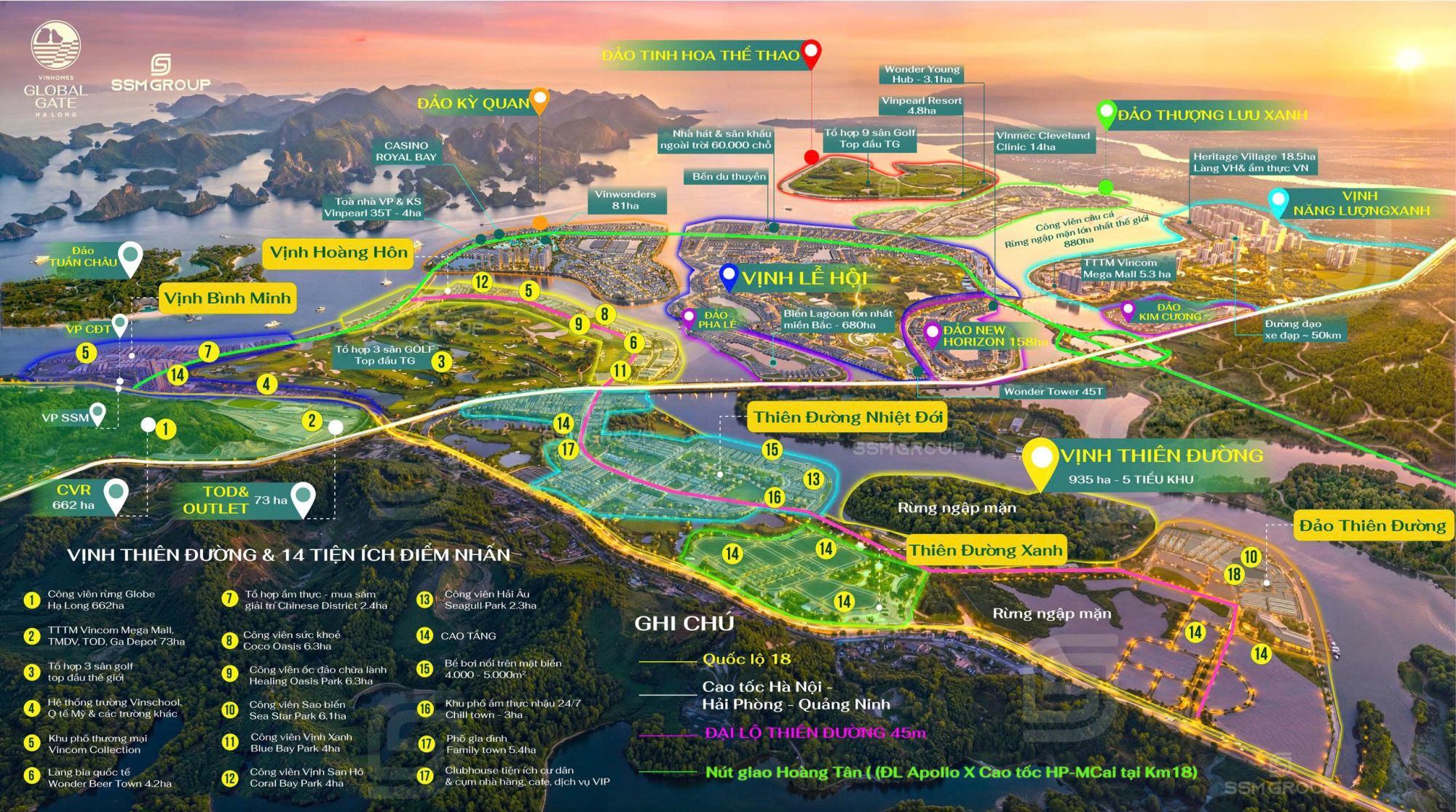Vinhomes Global Gate Hạ Long - Tiện &Iacute;ch