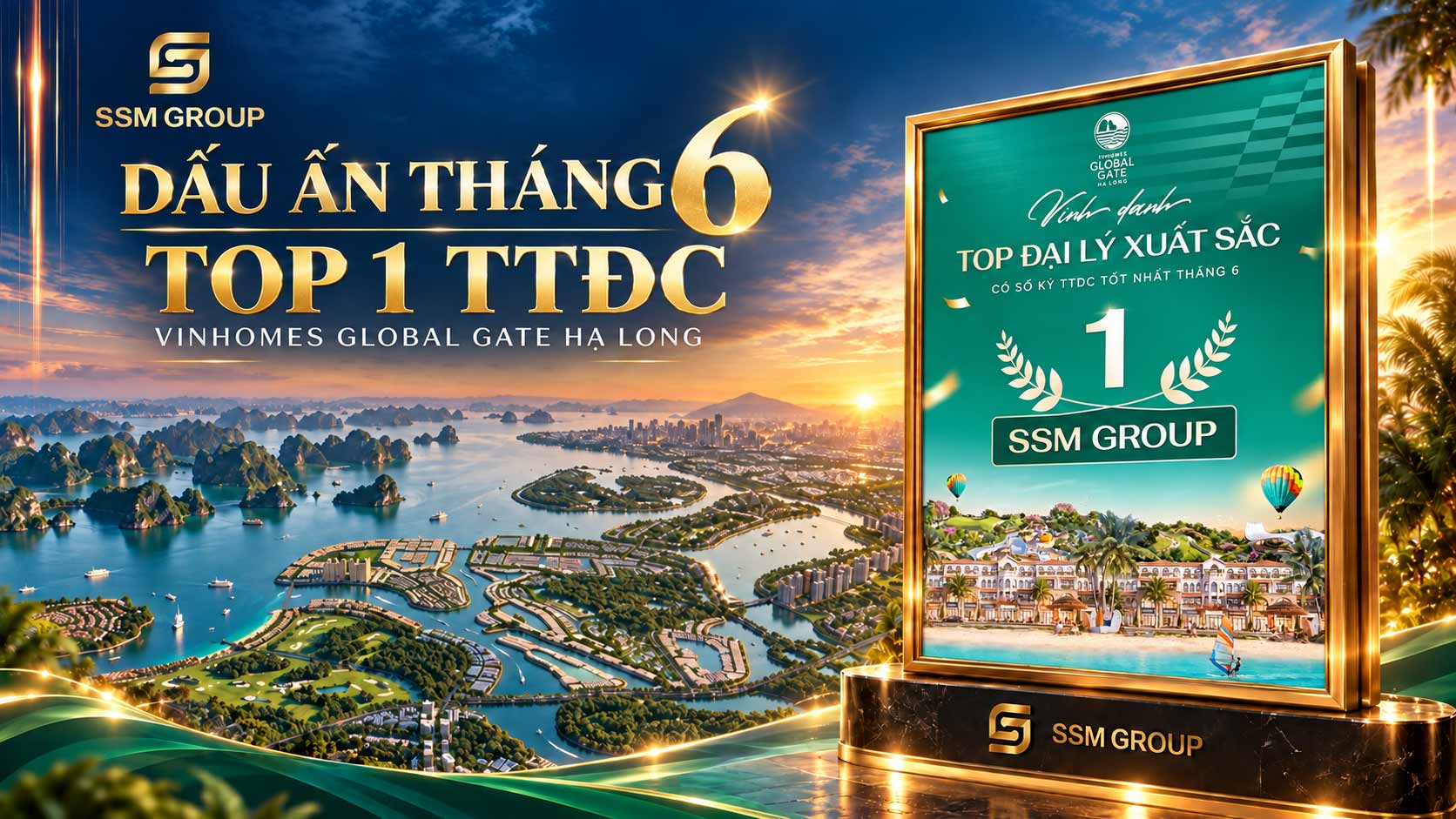 Tháng 6: Dẫn đầu số ký thỏa thuận đặt cọc