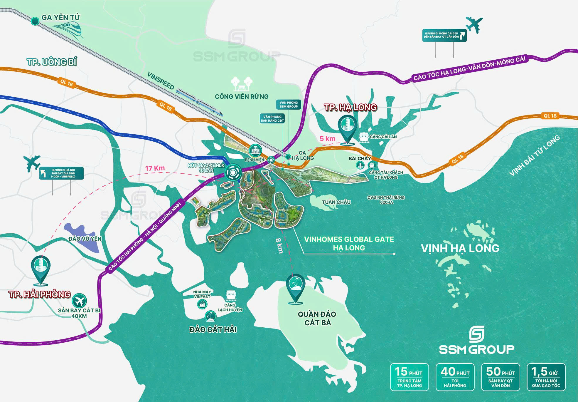 Vinhomes Global Gate Hạ Long - Vị Tr&iacute;