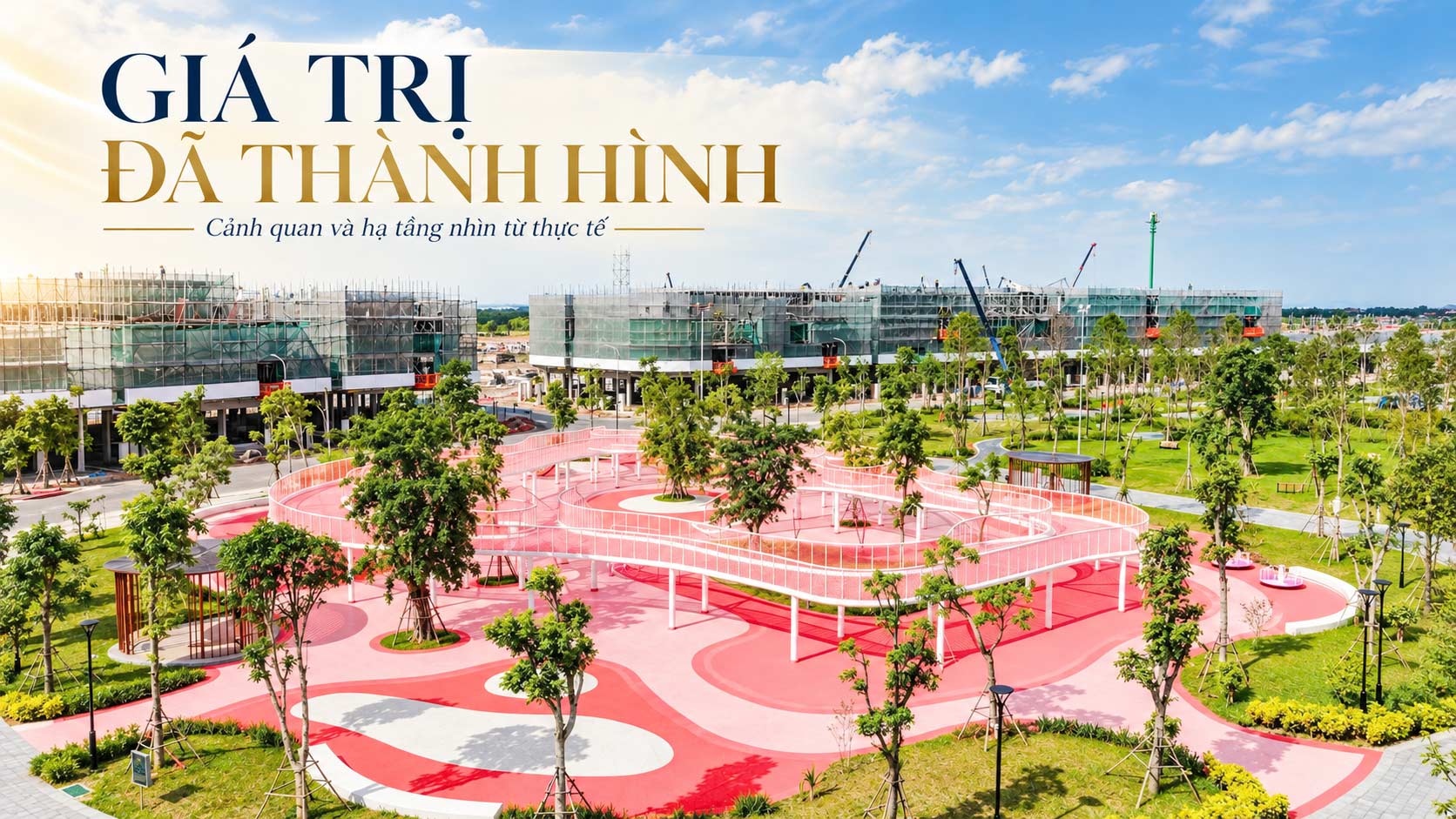 Những giá trị đã có thể quan sát tại Vinhomes Golden City